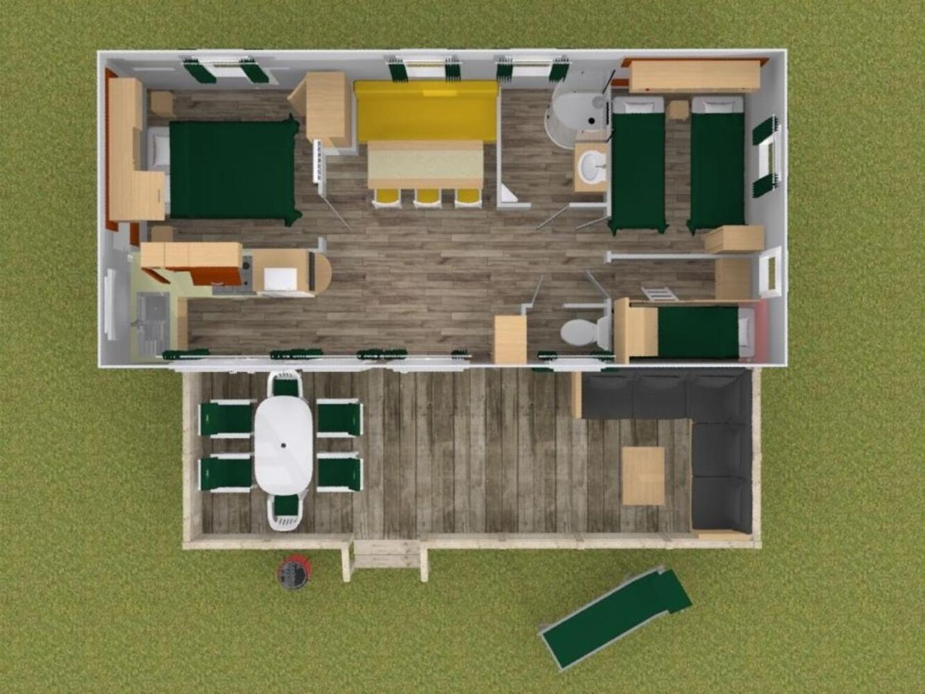 Camping Bi-Village - Roan Valbandon Kamer foto